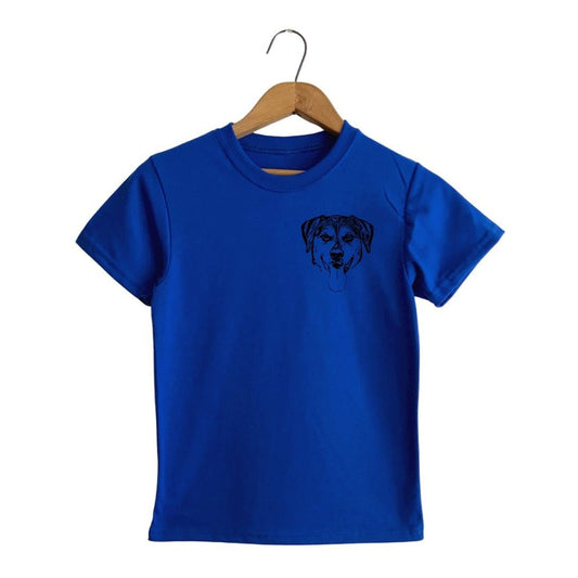 T-Shirt Enfant Pacific blue Personnalisable